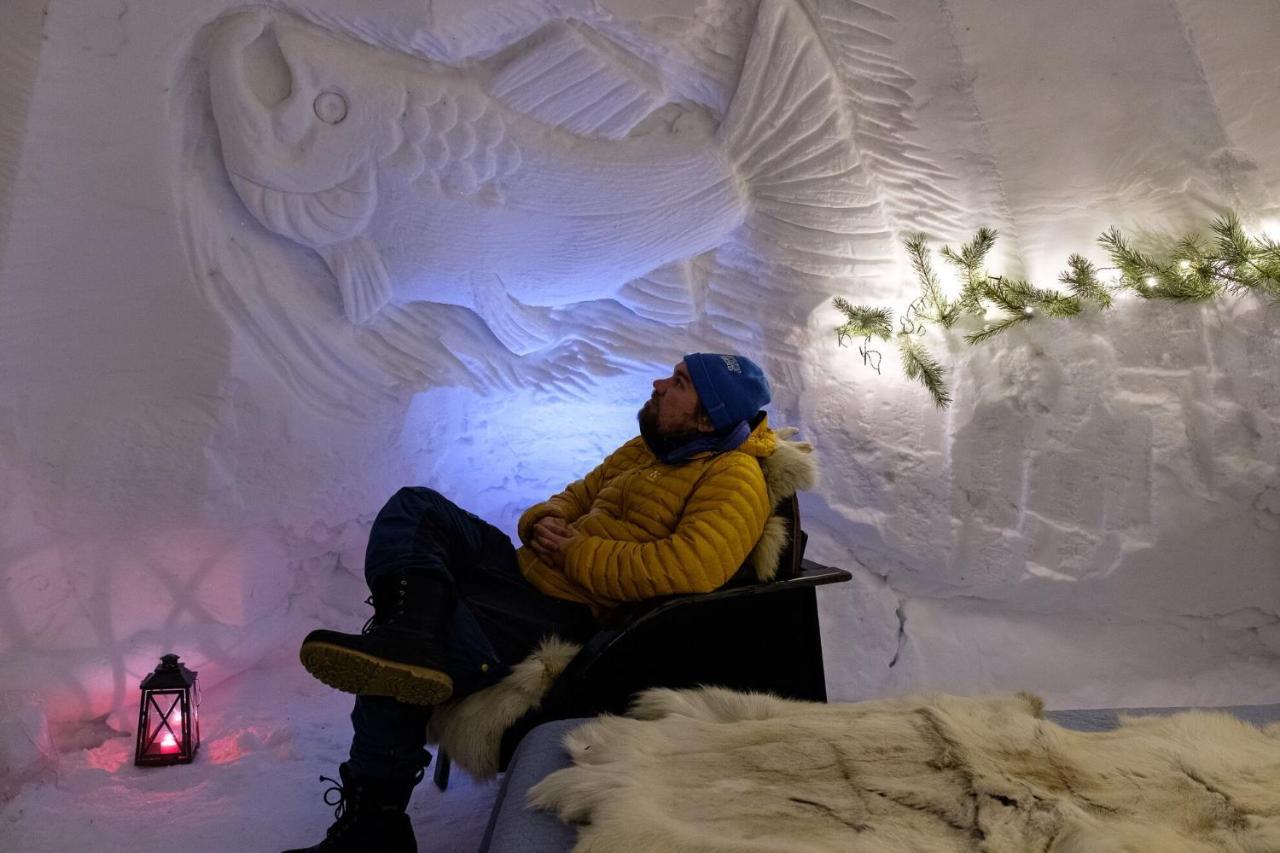 Appartement Lucky Ranch Snow Igloos à Pyhätunturi Extérieur photo